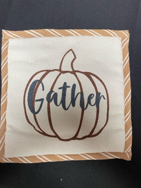 Pumpkin Gather Trivet