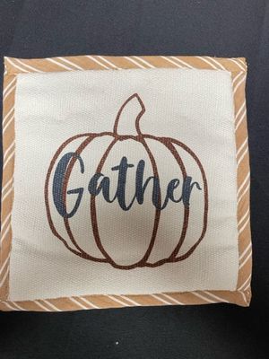 Pumpkin Gather Trivet