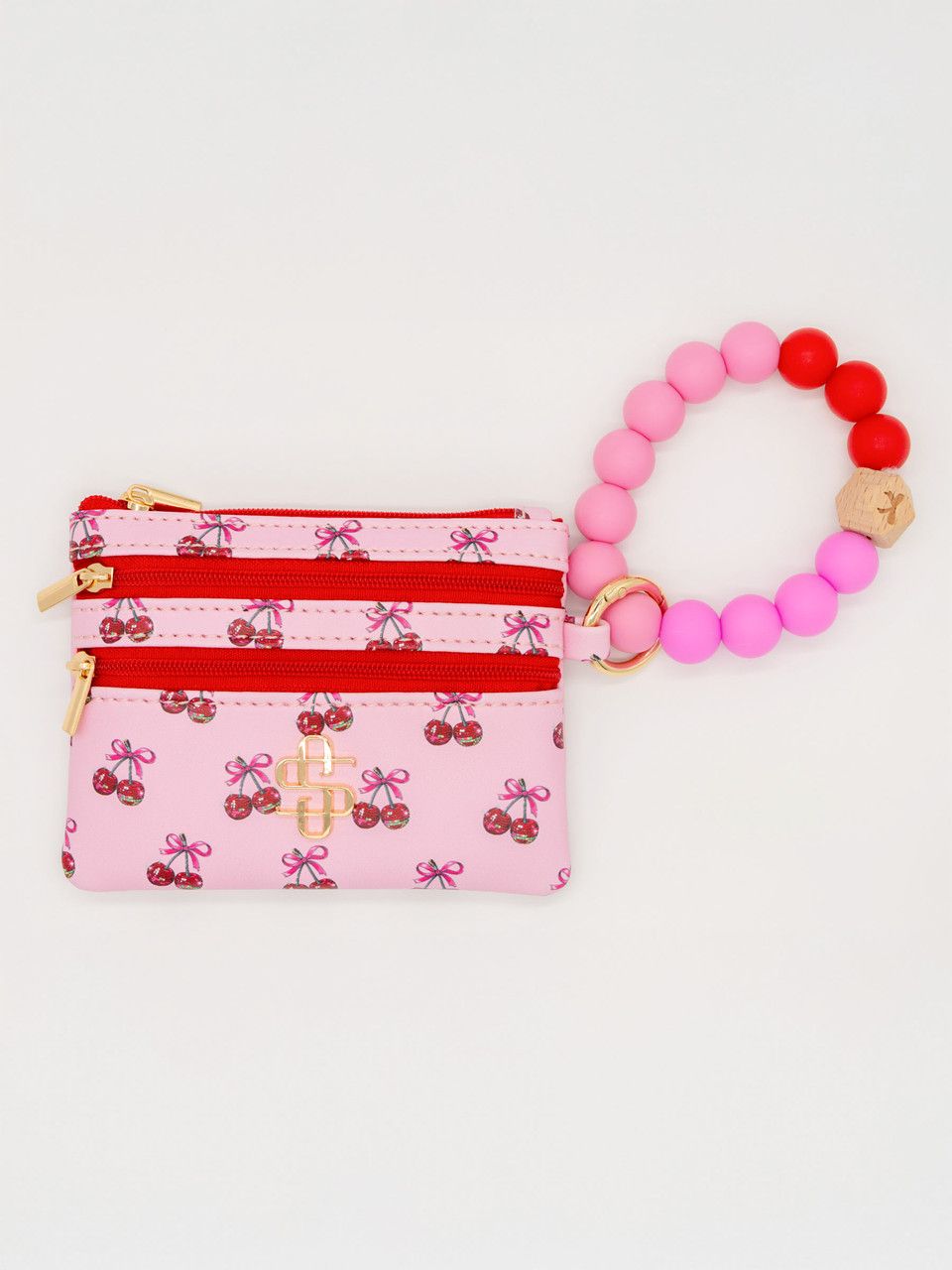 Bead Bangle Cherry SS