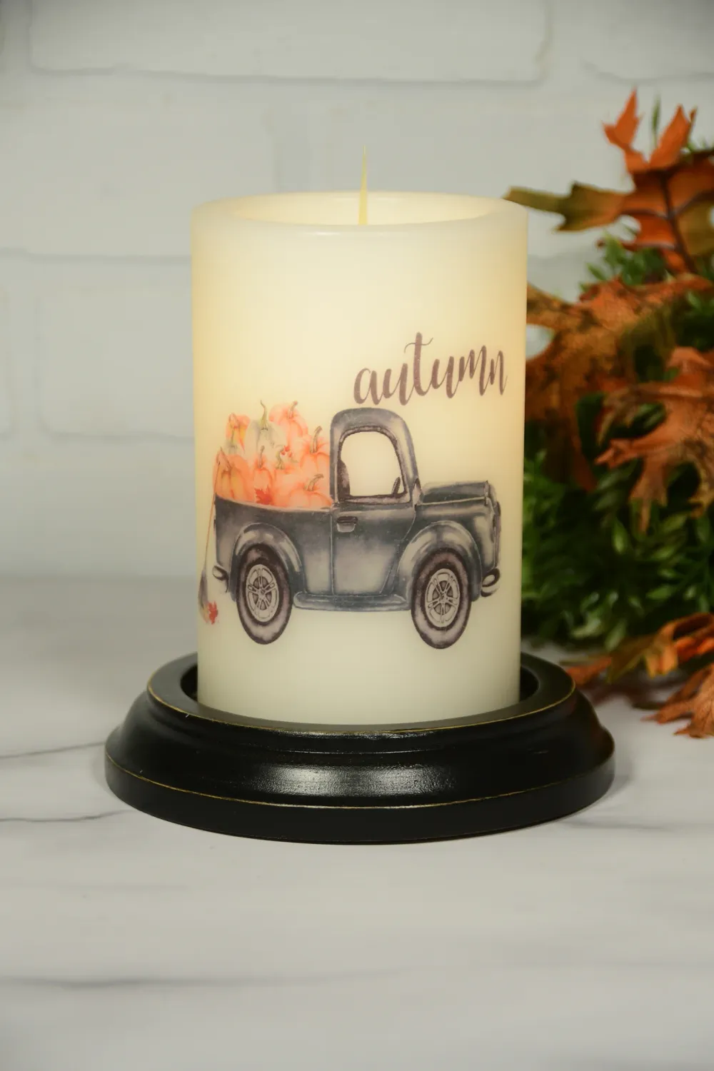 Fall Seasonal Truck Boo Vanilla CR