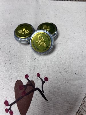 Honey House Natural Lip Butter Tin Rasp. Lemonade