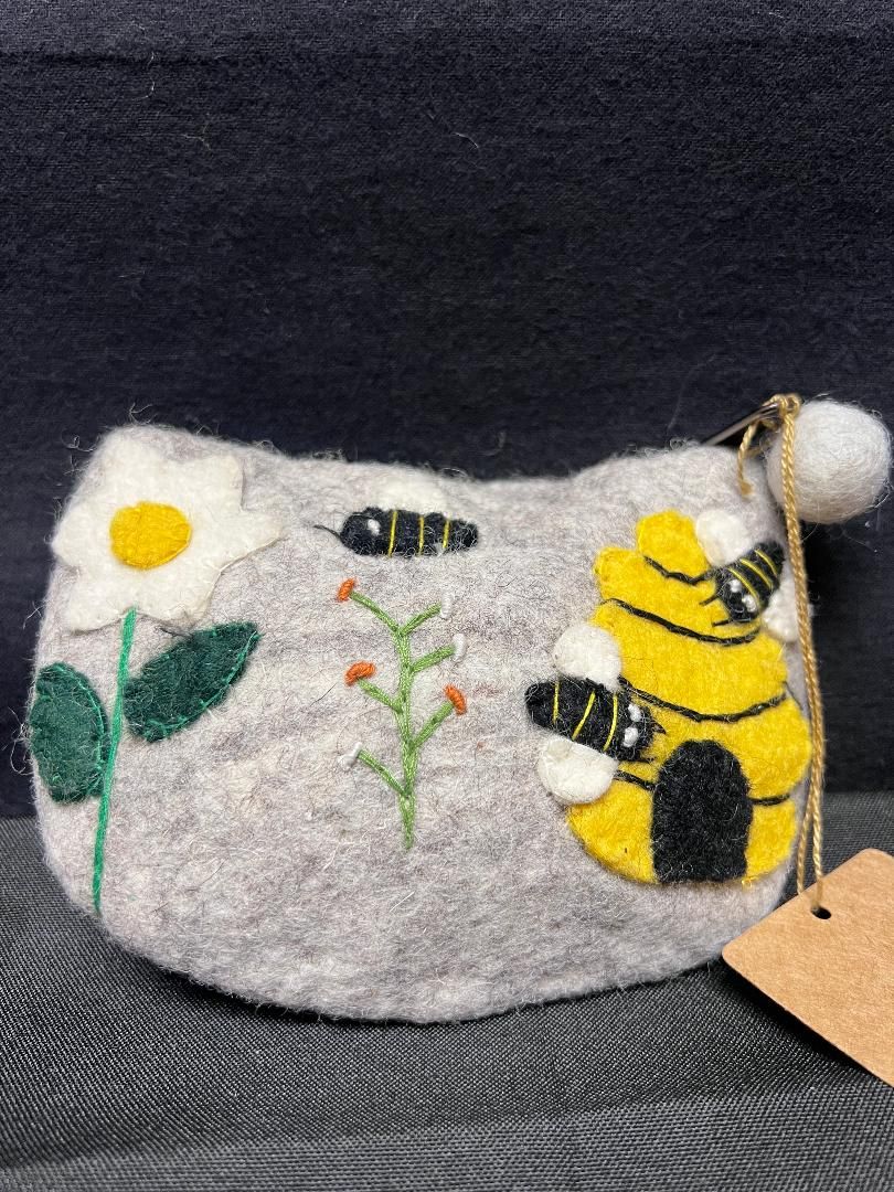 Honey House Naturals Wool Bee Bag
