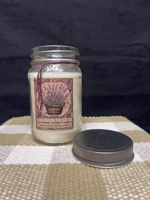 Herbal Star Candle 16oz Lavender