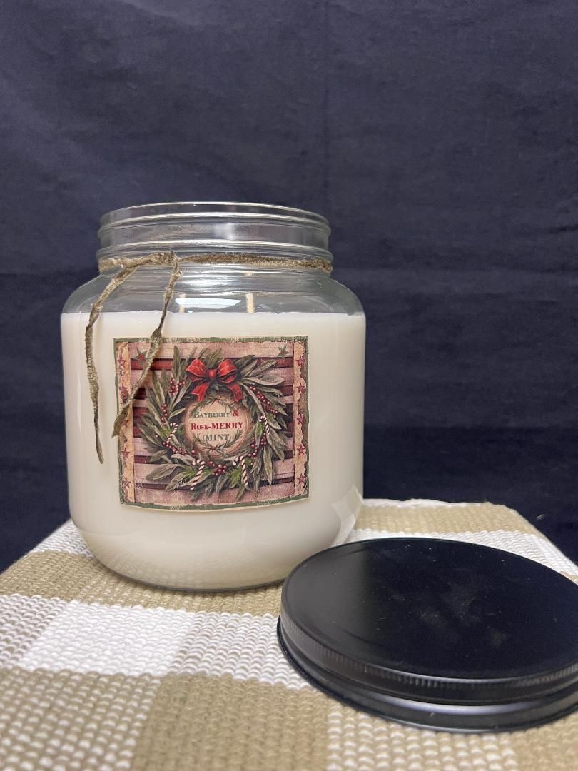 Herbal Star Candle 64 Oz. Bayberry