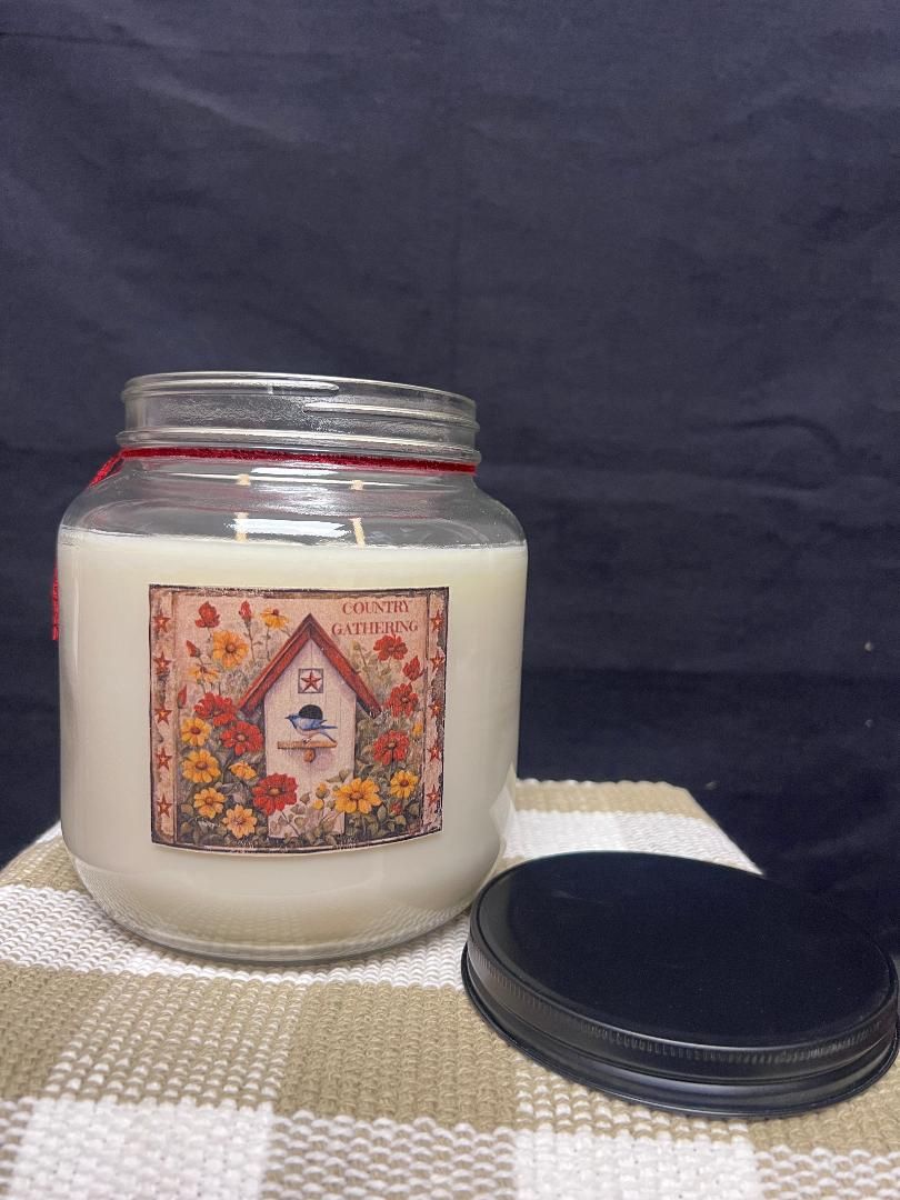 Herbal Star Candle 64 Oz. Country Gathering