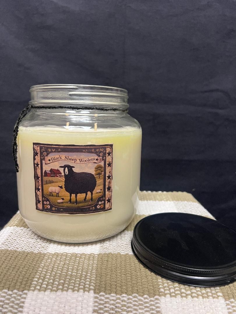 Herbal Star Candle 64 Oz. Sheep