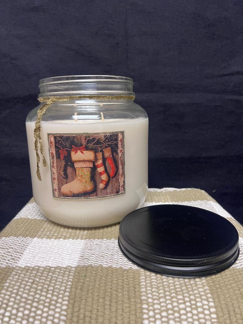 Herbal Star Candle 64 Oz. Spruce & Citrus