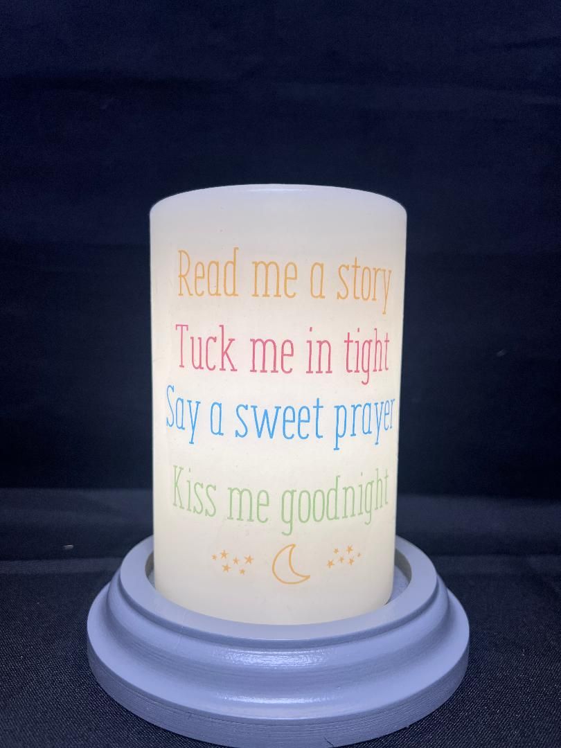 Clearance Everyday Good Night Candle Sleeve CR