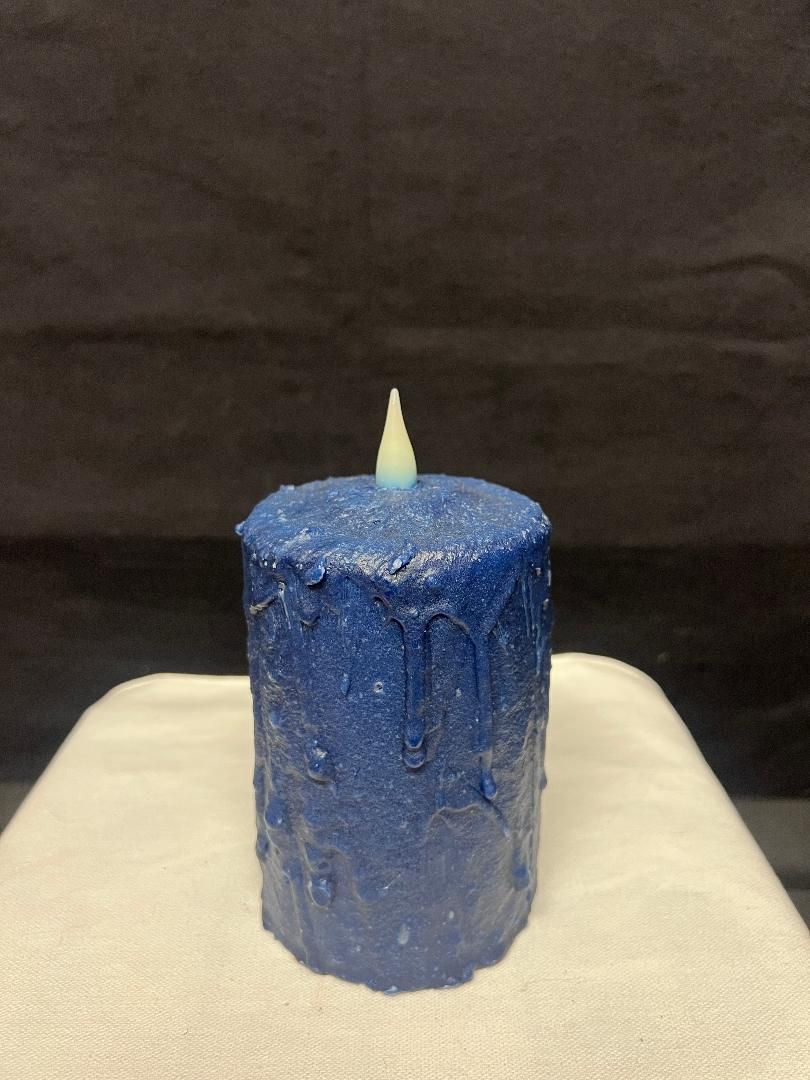 DH Hand Waxed 5" Candle Navy
