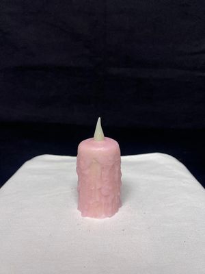 DH Hand Waxed Votive Candle Pink