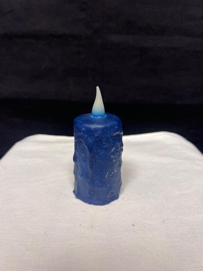 DH Hand Waxed Votive Candle Navy