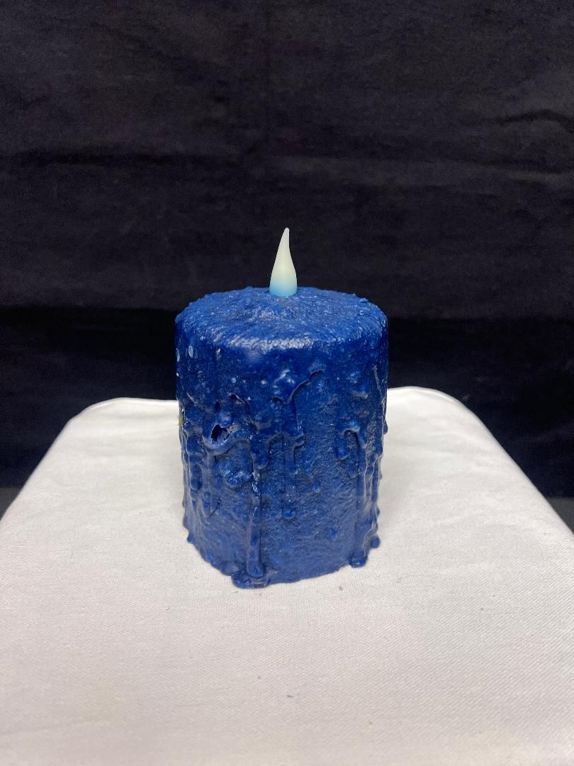 DH Hand Waxed 4" Candle Navy