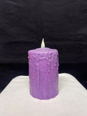 DH Hand Waxed 5" Candle Purple