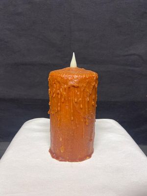 DH Hand Waxed 6" Candle Brown