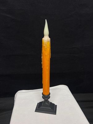 DH Hand Waxed Candle Taper Pumpkin Spice