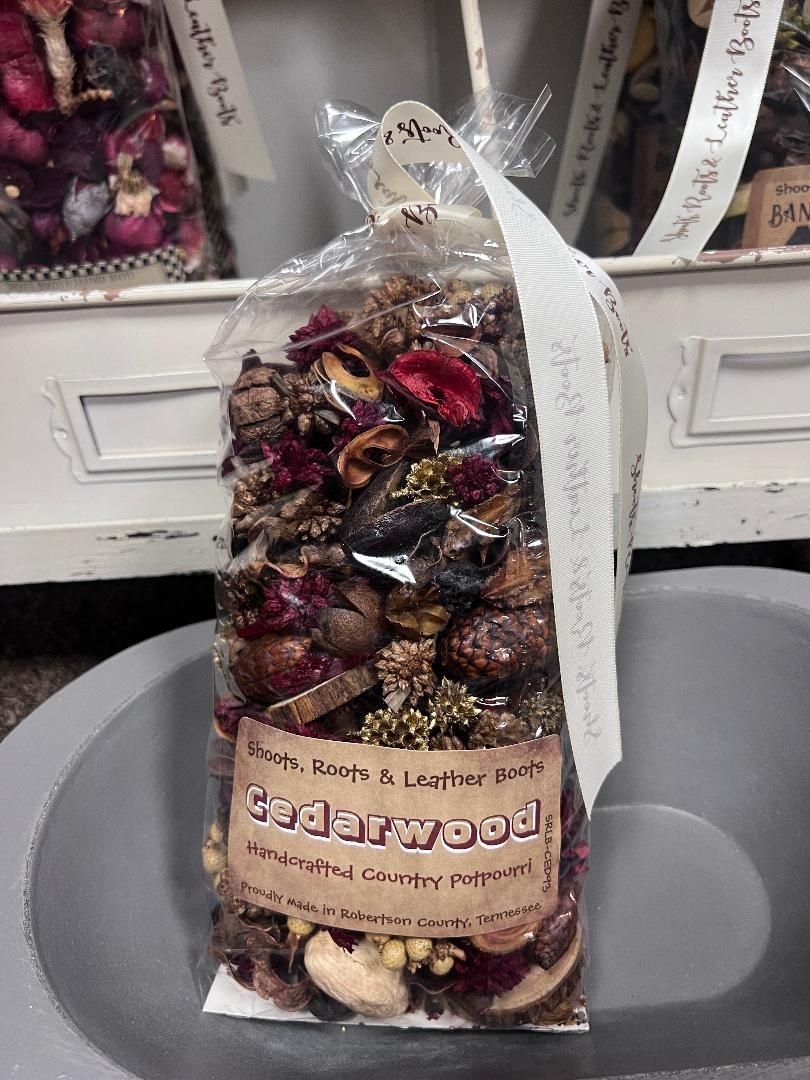 SRL Potpourri Cedarwood 5 Cup Bag