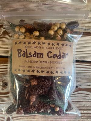 SRL Potpourri Balsam Cedar 2 Cup Bag