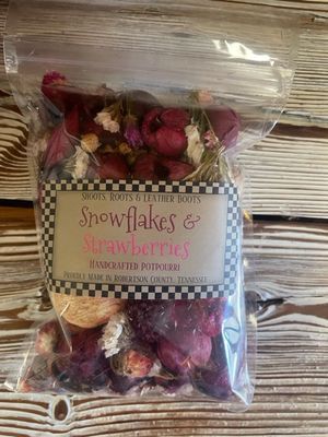 SRL Potpourri Snowflakes & Strawberry 2 Cup Bag