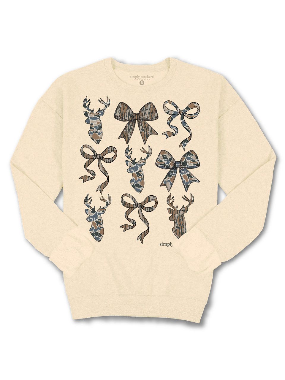 SS Crew Deer Camo Sweatshirt
