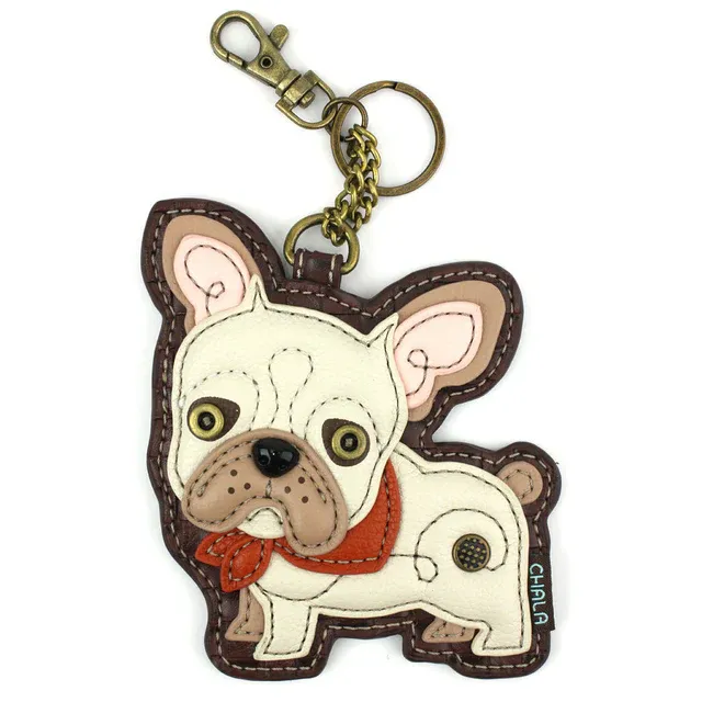 Key Fob/Coin Purse French Bulldog