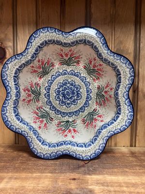 Crimson Bells Bowl Petal Edge