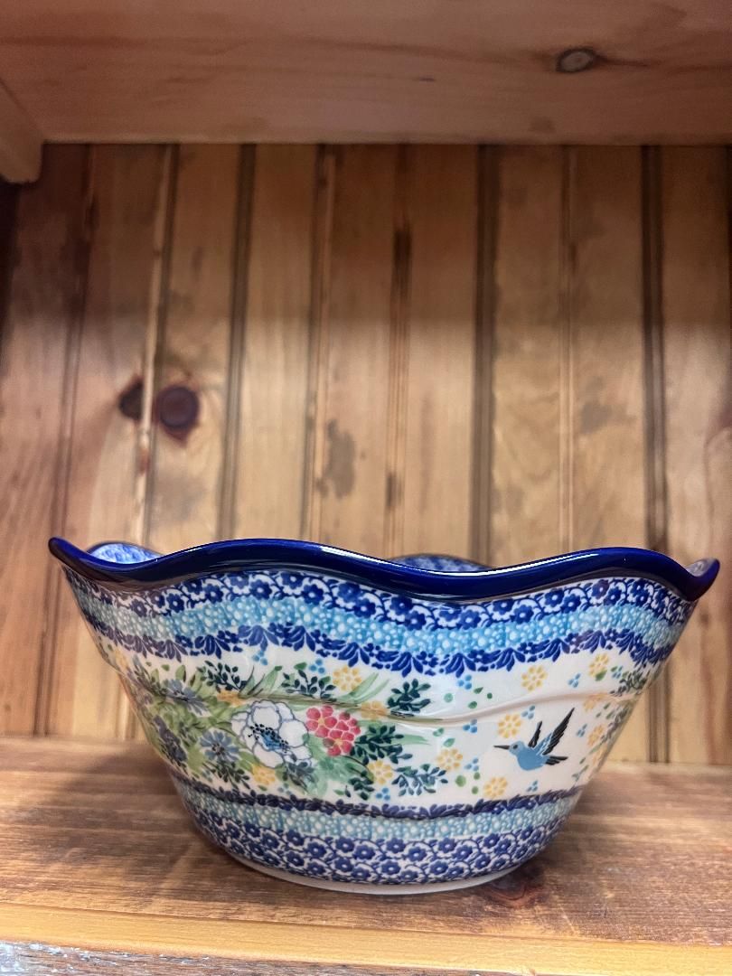 U4 Bowl Wavy Edge Medium 10" 1526353 U5155