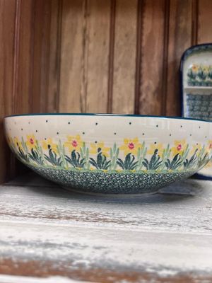 Daffodil Bowl Large 10.5"