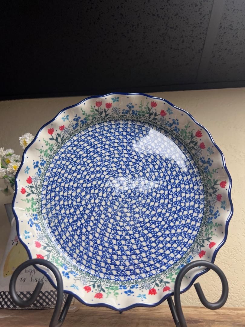 Tulip Horizon Pie Plate Fluted 10"