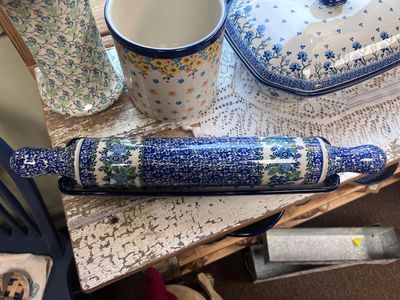 Wild Indigo Rolling Pin 17.75"