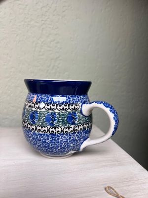 Peacock Feather Mug Bubble 11oz