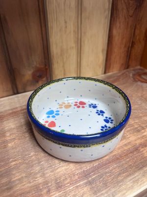 Paw Prints Bowl Ramekin 5"