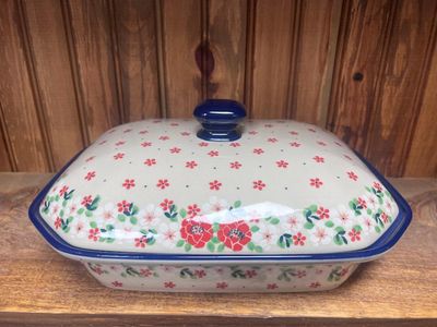 Nosegay Baker Covered Casserole 9.5"