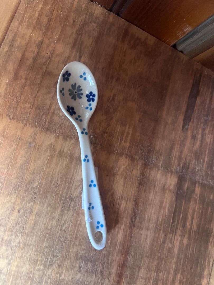 Bachelor Button Spoon 5.25"