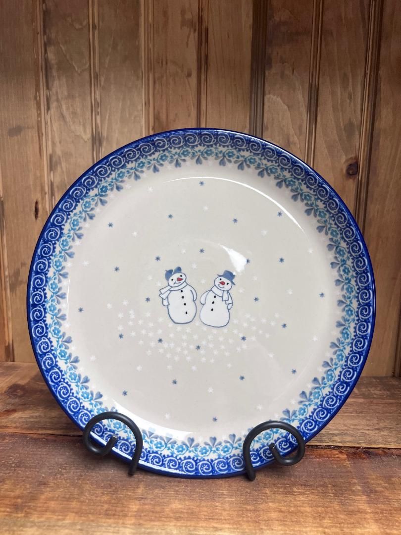 Frost & Flurry Plate Rimmed 9"