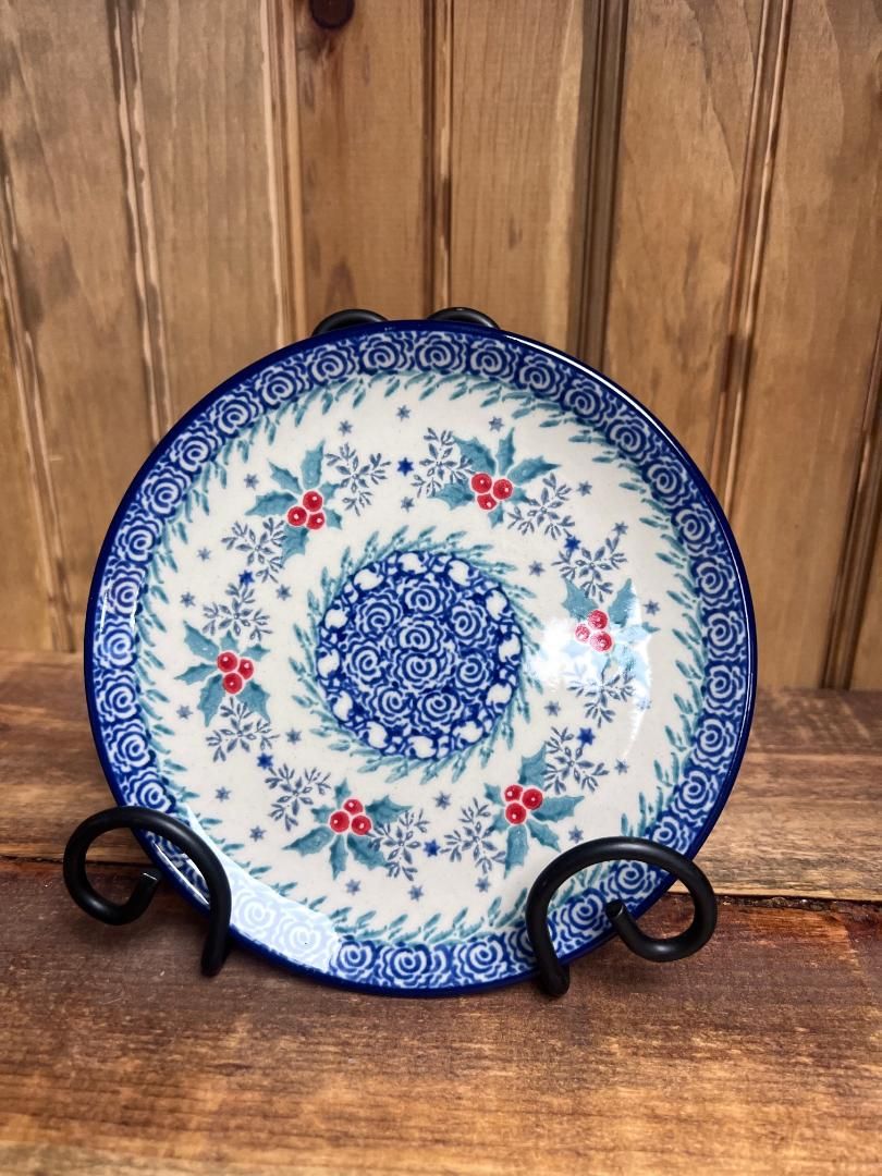 Winter Holly Plate Bread & Butter 6.25" 1427203