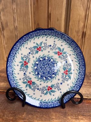 Winter Holly Plate Bread & Butter 6.25" 1427212