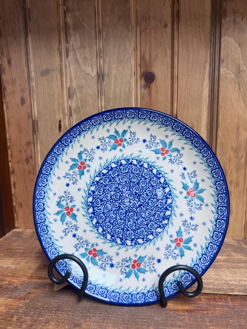 Winter Holly Plate 7.75" 1559581
