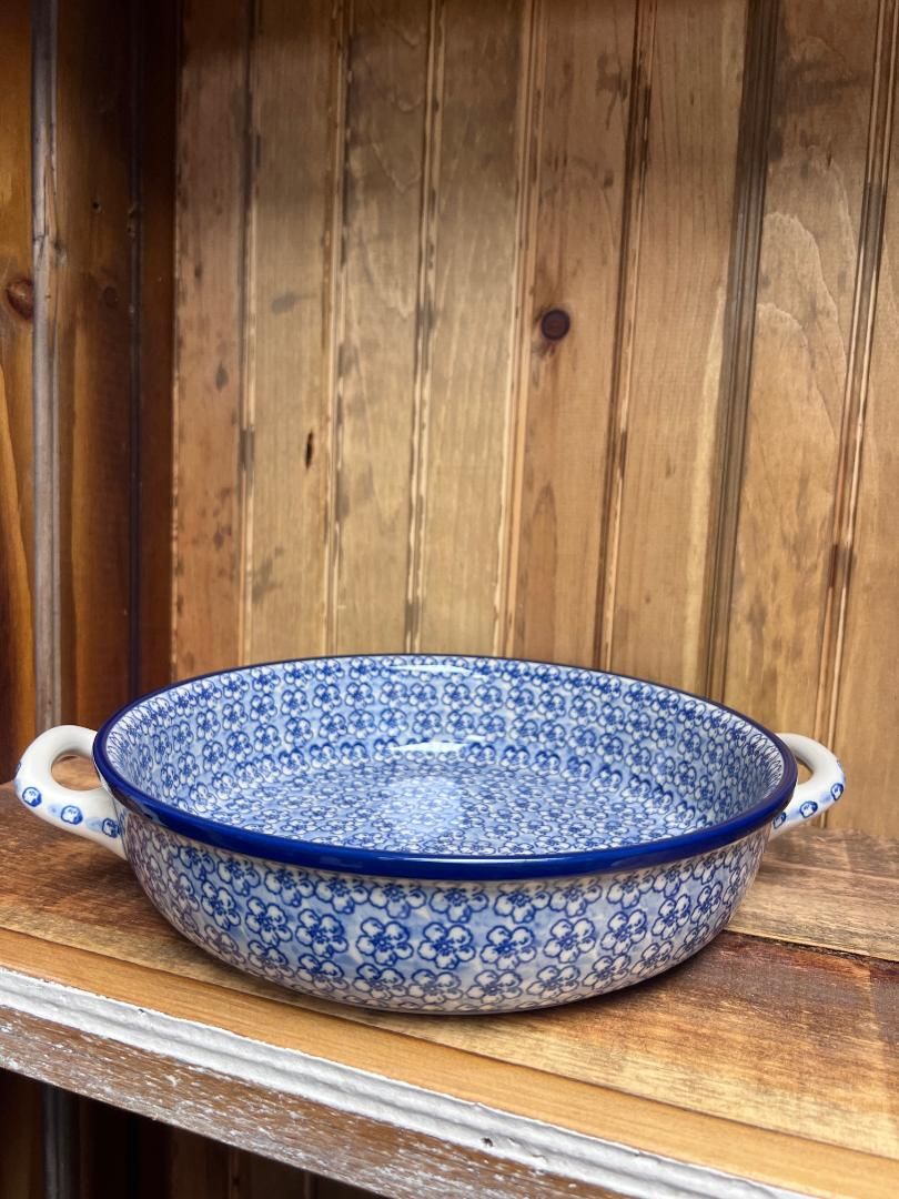 Daisy Flurry Baker Round w/Handles