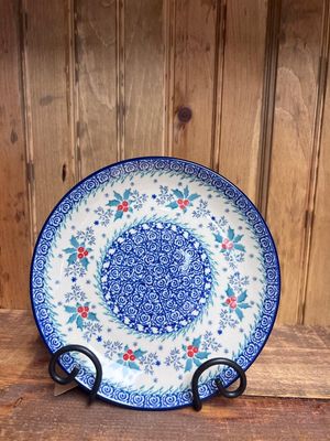 Winter Holly Plate 7.75" 1559575