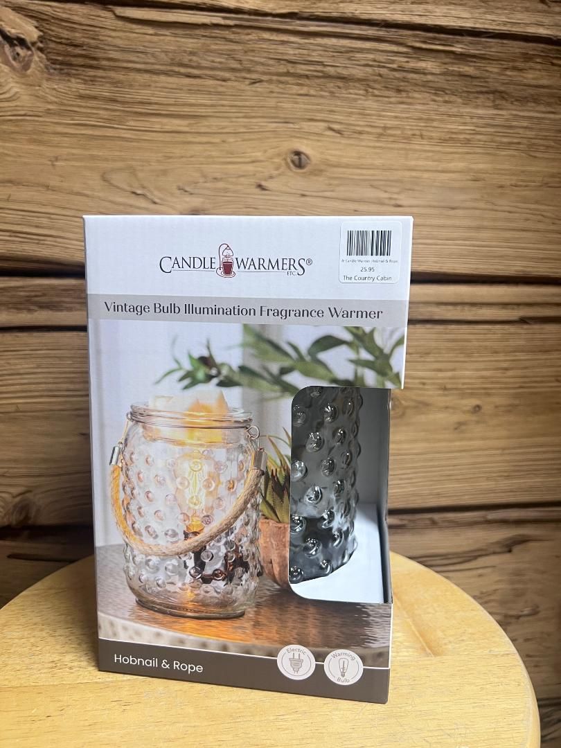 CW Candle Warmer Hobnail & Rope