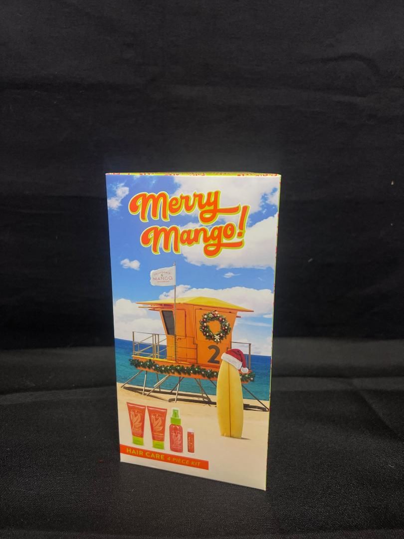 California Mango Merry Mango Hair Care 4 Pc Kit
