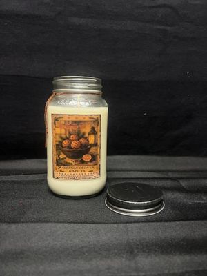 Herbal Star Candle Orange Clove 24 Oz