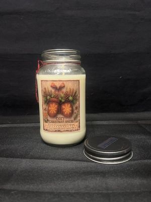Herbal Star Candle Cozy Christmas Spices 24 Oz