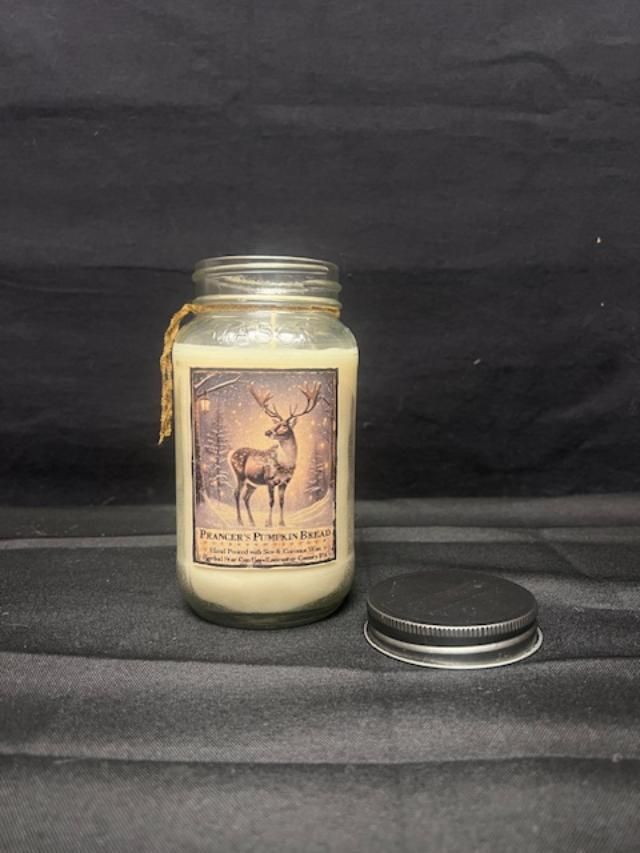 Herbal Star Candle Prancer's Pumpkin 24 Oz