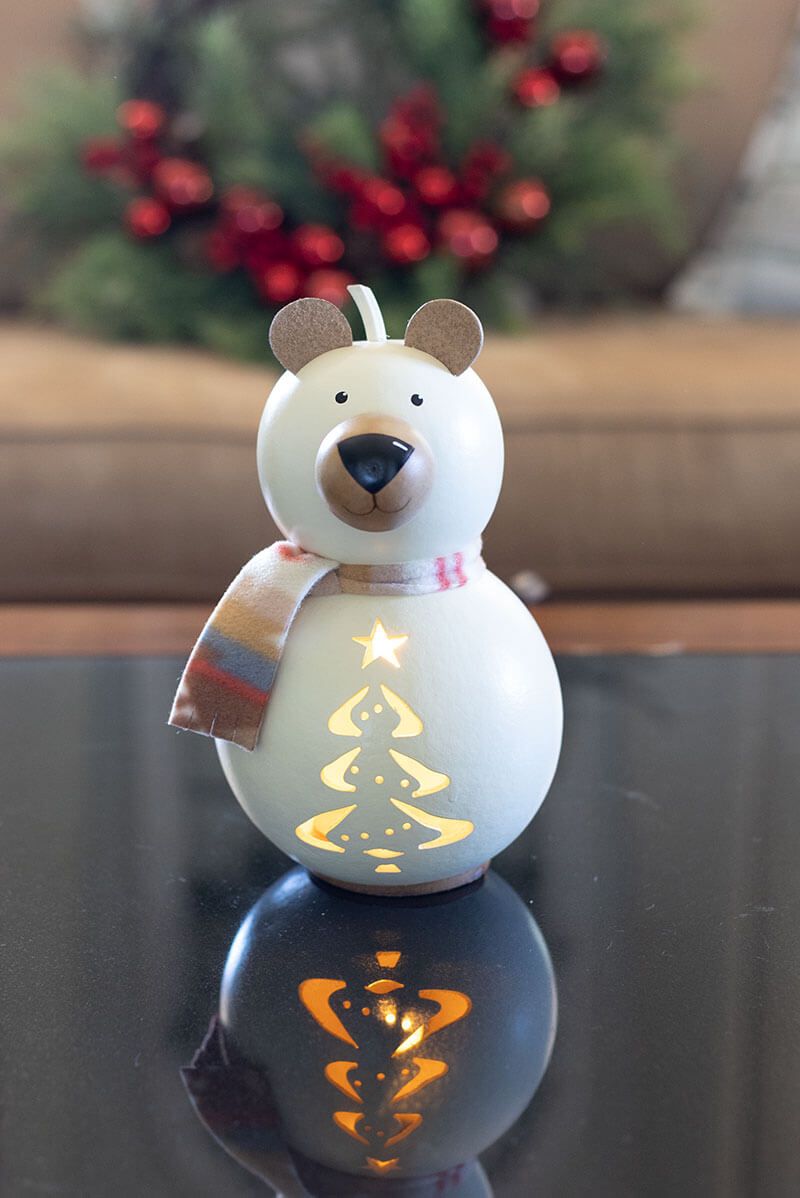 Aspen Polar Bear Small Lit MG