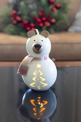 Aspen Polar Bear Small Lit MG