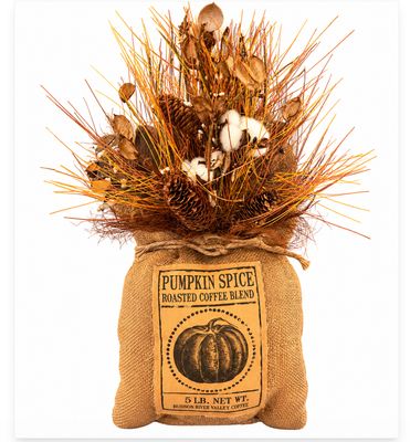 Straw Sac with Pinecones RC