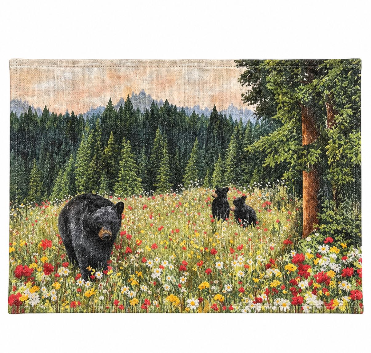 PD Placemat Hello Bear 