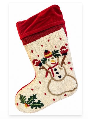 Stocking Snowman and Ivy C4C