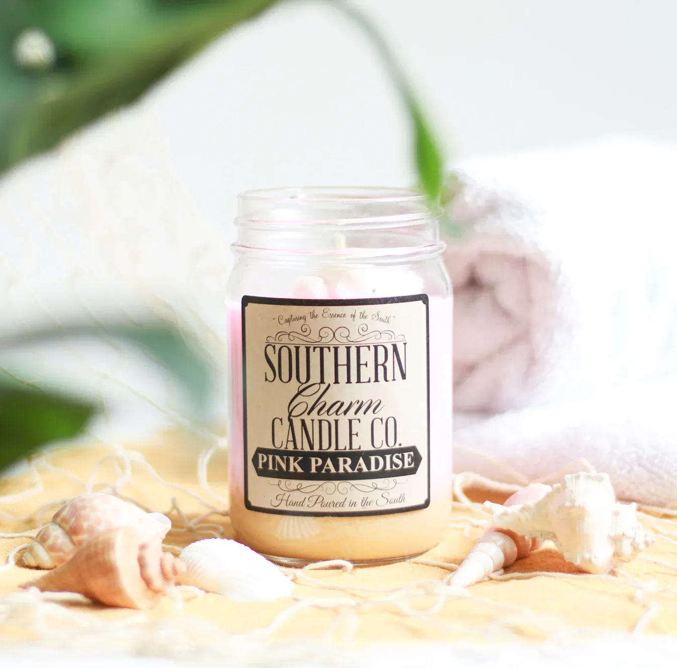 12oz Pink Paradise Candle 1176